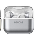 Wireless Clip On Bluetooth Earphones with Noise Cancellation