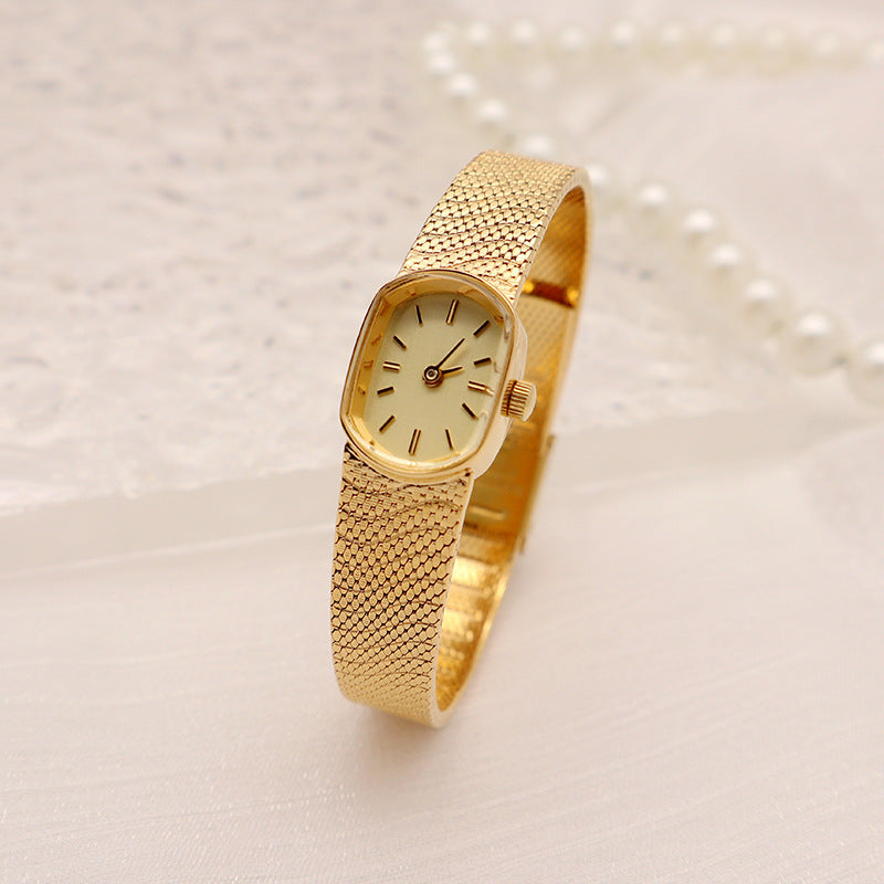 Vintage Square Quartz Watch for Women