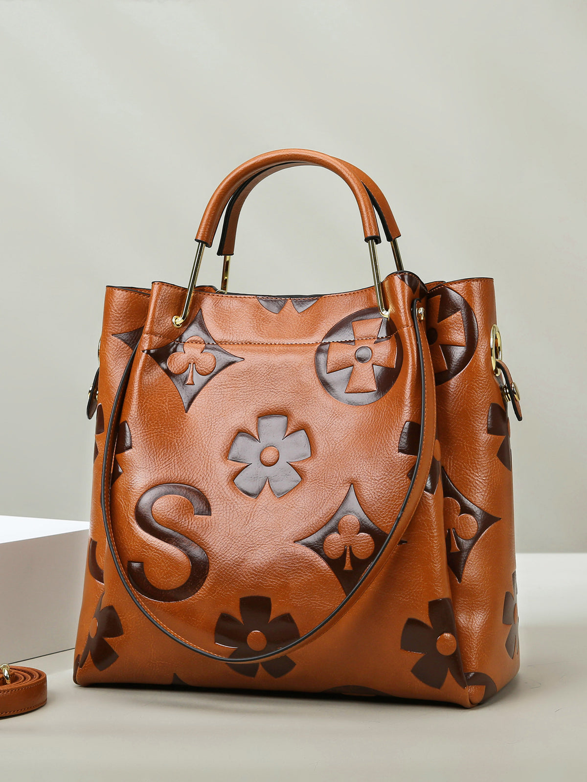 Retro Bucket Bag for Women