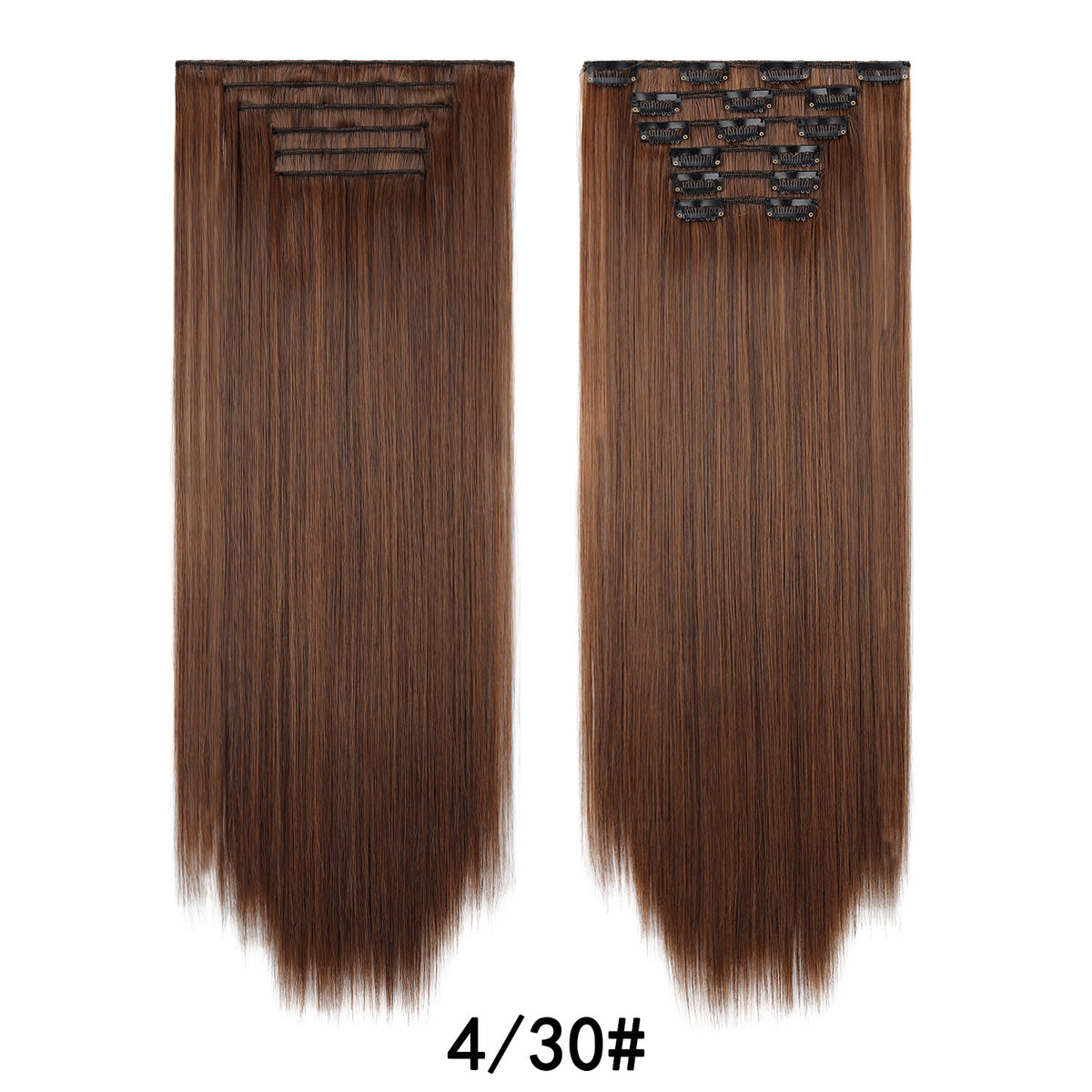 6-Piece Clip Hair Extension Set