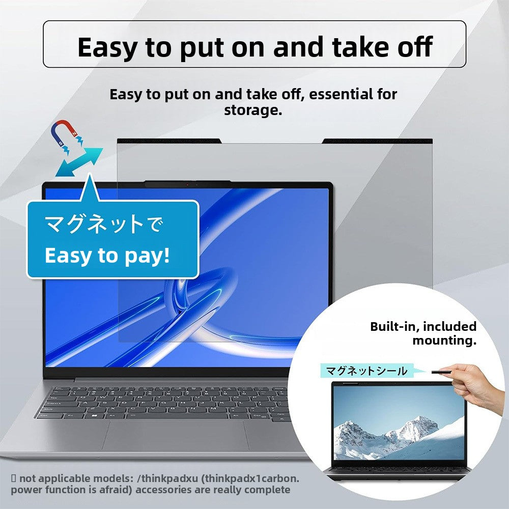 Magnetic Privacy Screen Protector for Laptop