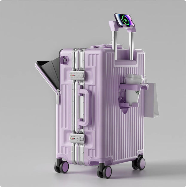 Multifunctional Front Open PC Suitcase