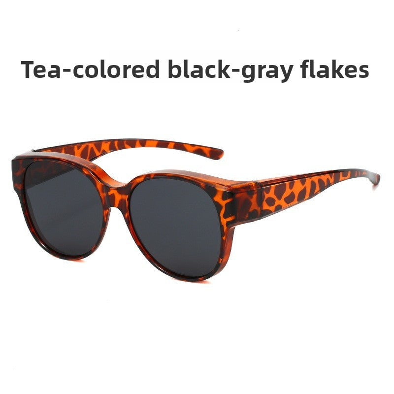 Polarized Over-Glasses Sunglasses UV400 Protection HD Lens Fit Over Prescription Glasses