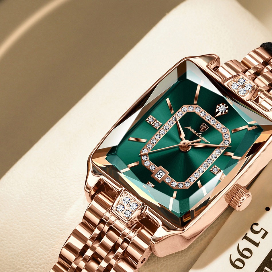 Women's Square Quartz Watch