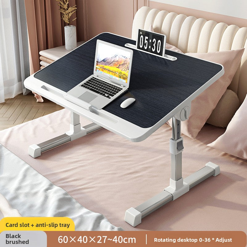 Adjustable Foldable Laptop Bed Desk with USB Port