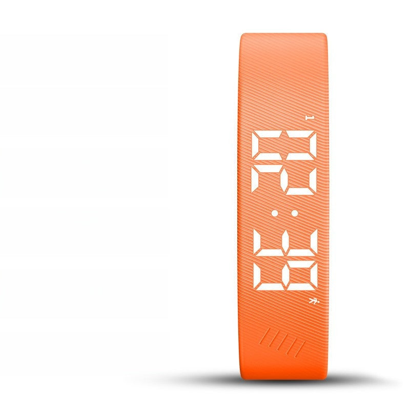 New Cross-Border Powerful Vibrating Alarm Clock Bracelet Men's Electronic Watch Vibrating Silent Dormitory Wake-Up Artifact Step Counting Luminous