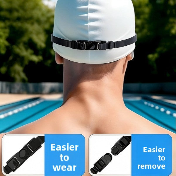 Large Frame Anti-Fog Swimming Goggles with Earplugs