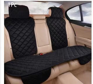 Winter Car Plush Seat Cushion with Lumbar Support