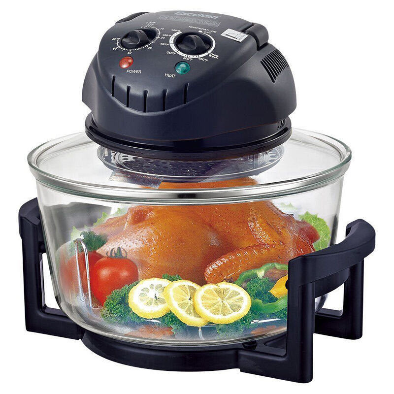 12L glass air fryer