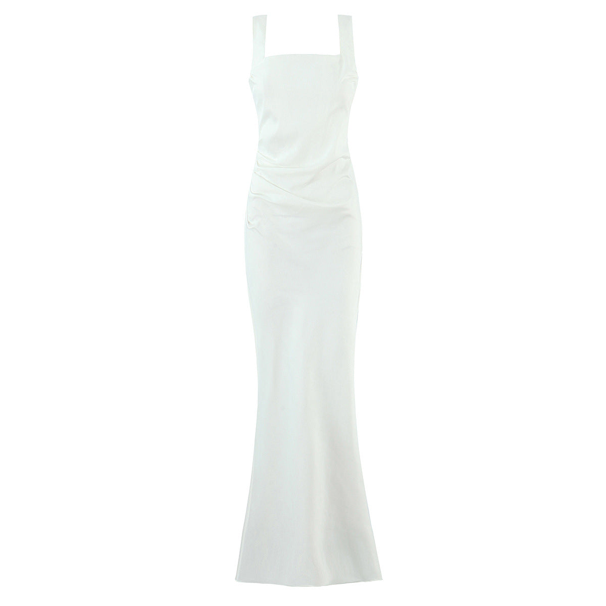 Elegant Halter Neck Fishtail Evening Gown