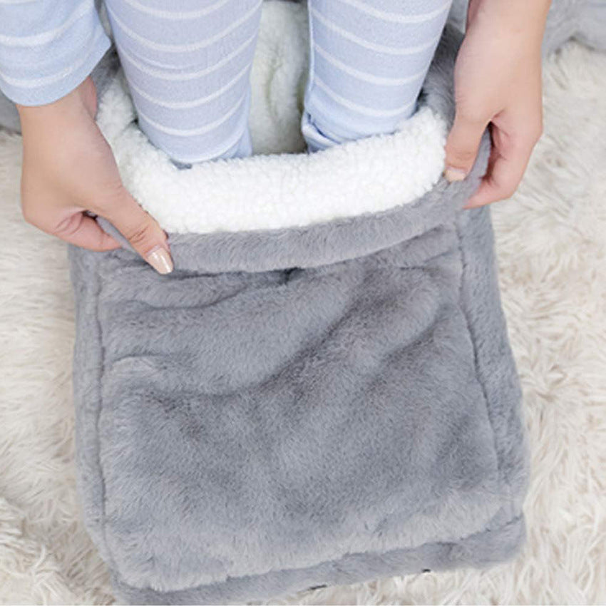 Adjustable USB Heated Home Slippers