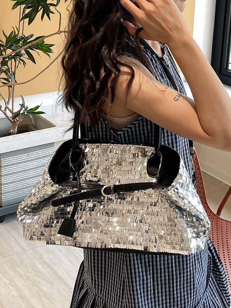 Korean Style Straw Shoulder Bag