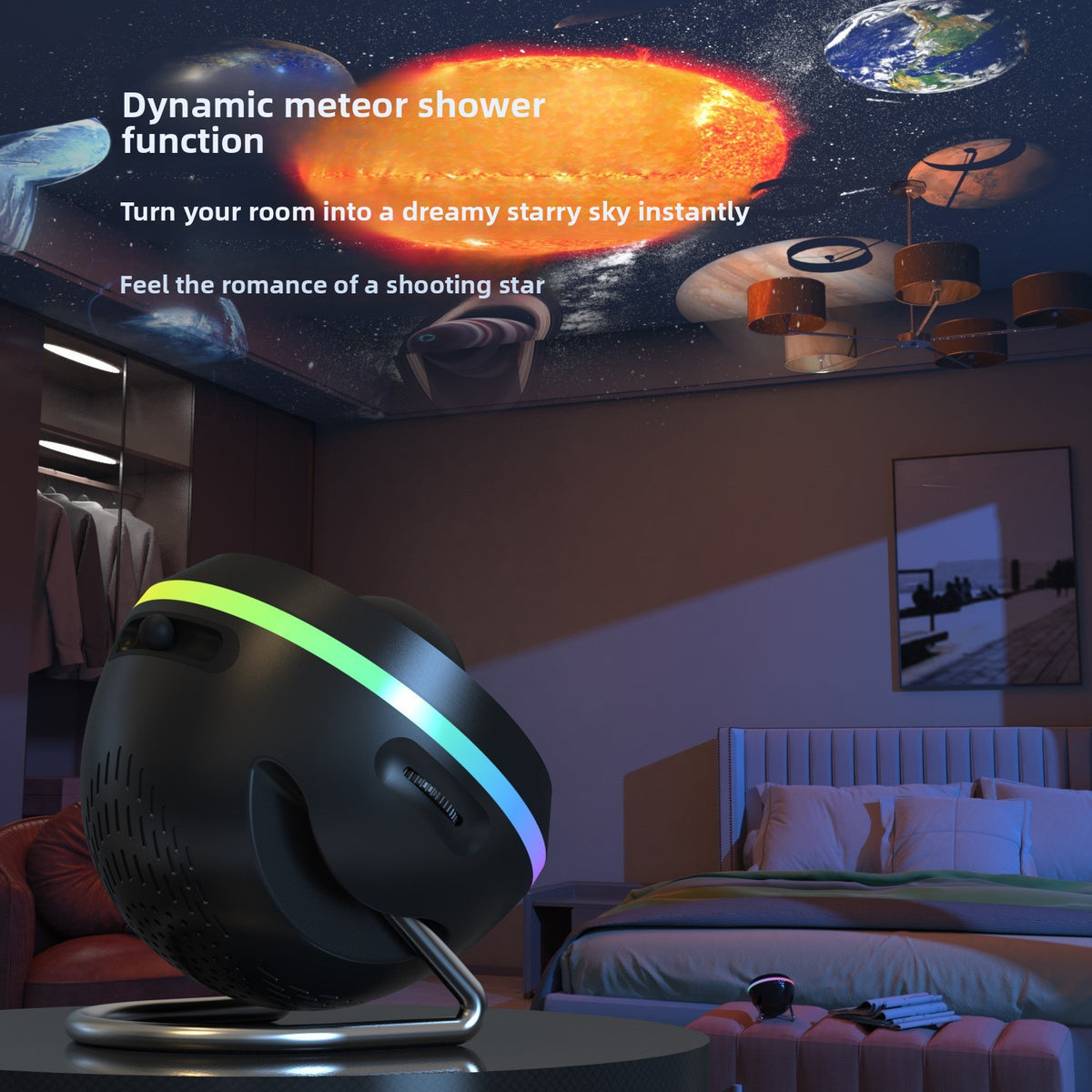 Adjustable Focus Star Projector Night Light