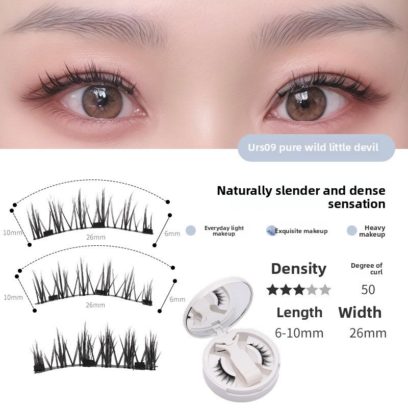Magnetic False Eyelashes Natural Volume Set
