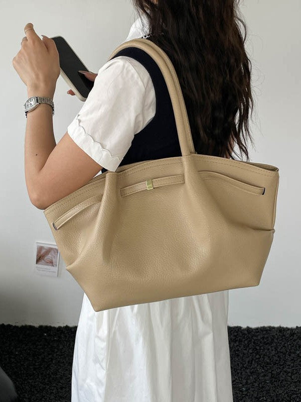 Ruffled bag fashion handbag