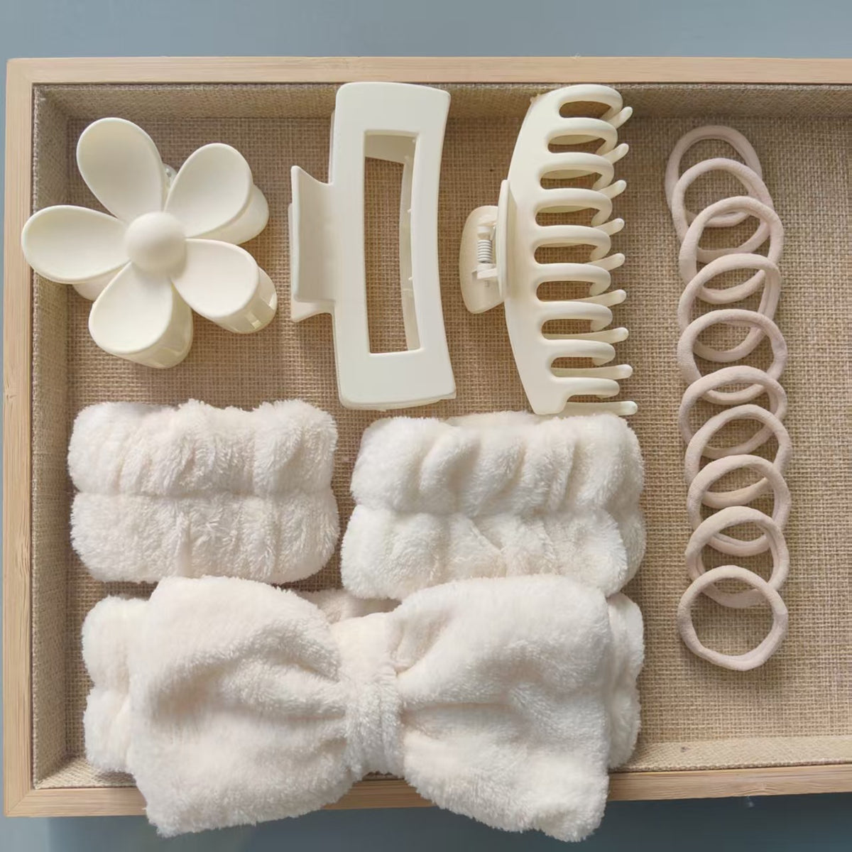 Soft Fabric Hair Accessories Set