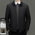 Removable Goose Down Jacket Men Warm Winter Coat