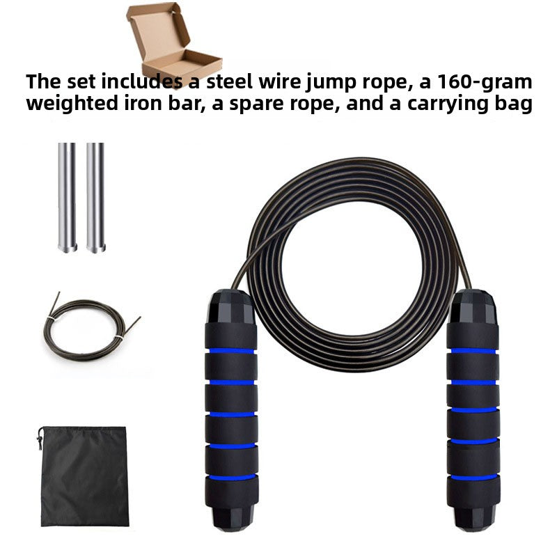 Adjustable Steel Wire Skipping Rope