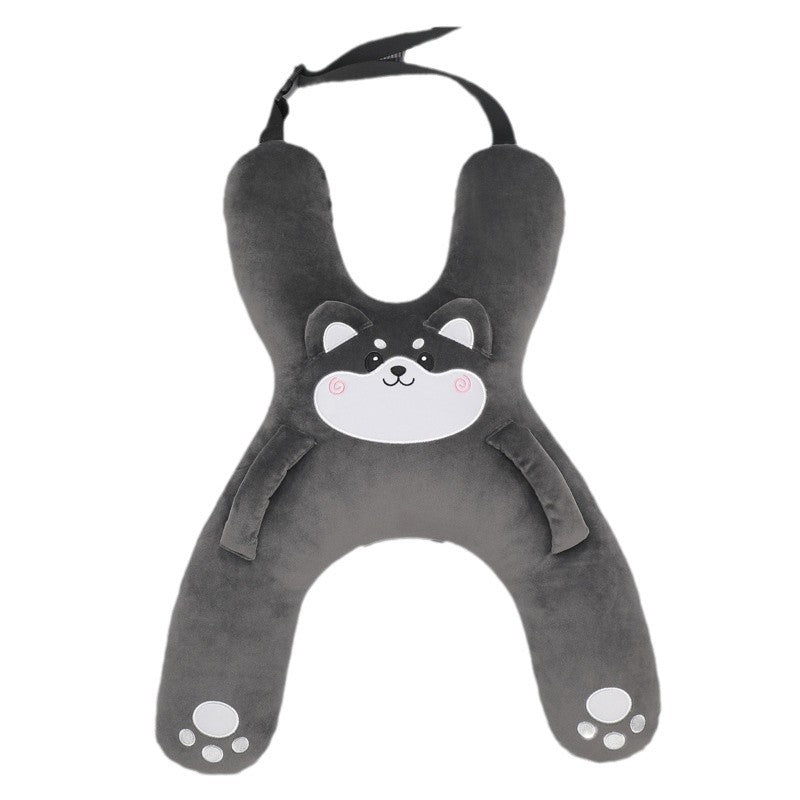 Childrens Car Sleeping Pillow with Safety Belt