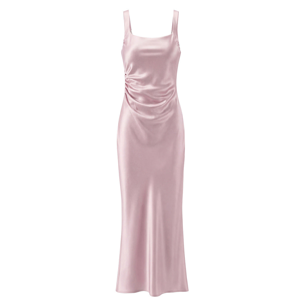 Elegant Halter Neck Fishtail Evening Gown