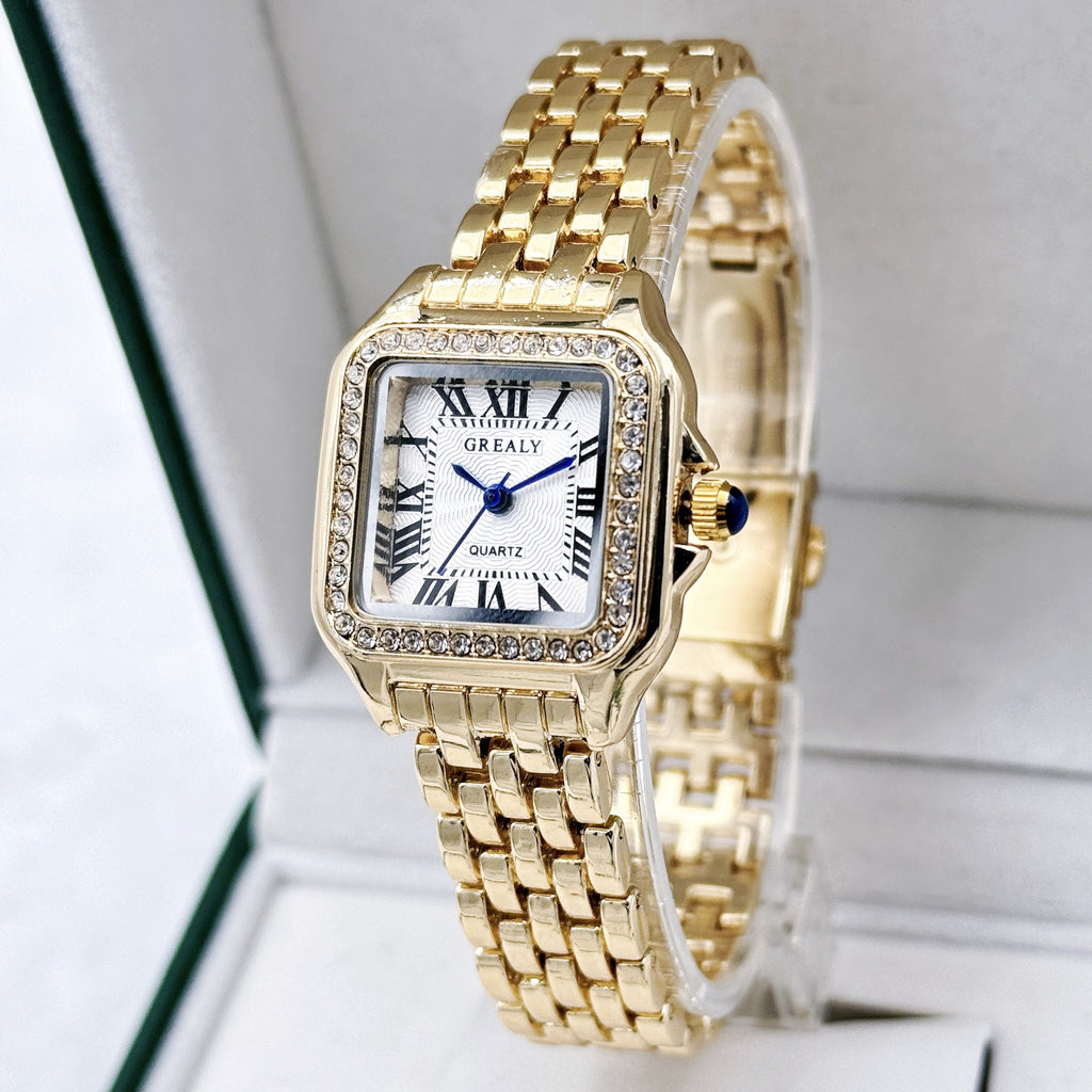 Women's Square Quartz Watch