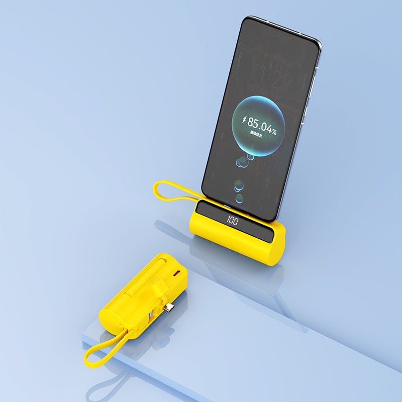 Mini Capsule Portable Power Bank
