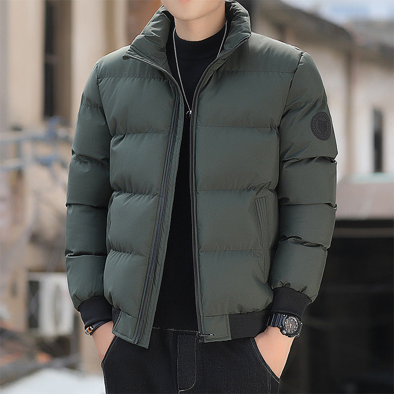 Men's Stand Collar Cotton Jacket