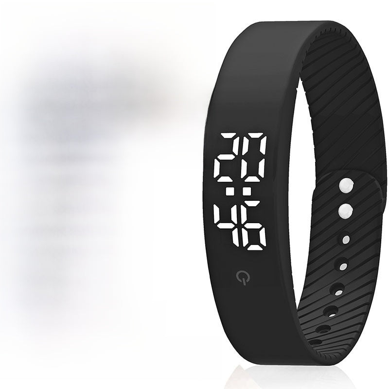 New Cross-Border Powerful Vibrating Alarm Clock Bracelet Men's Electronic Watch Vibrating Silent Dormitory Wake-Up Artifact Step Counting Luminous