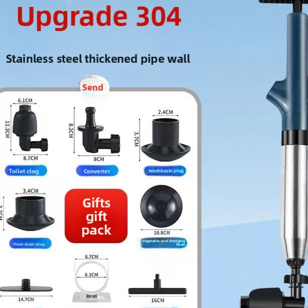 Toilet plunger for unclogging drains