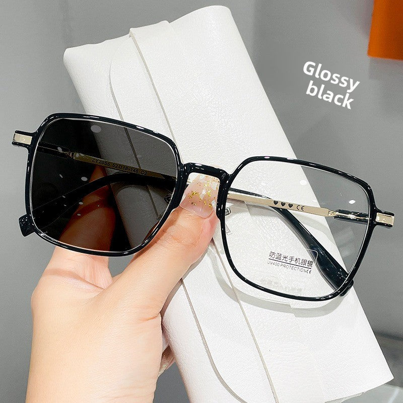 Photosensitive Color Changing Blue Light Glasses