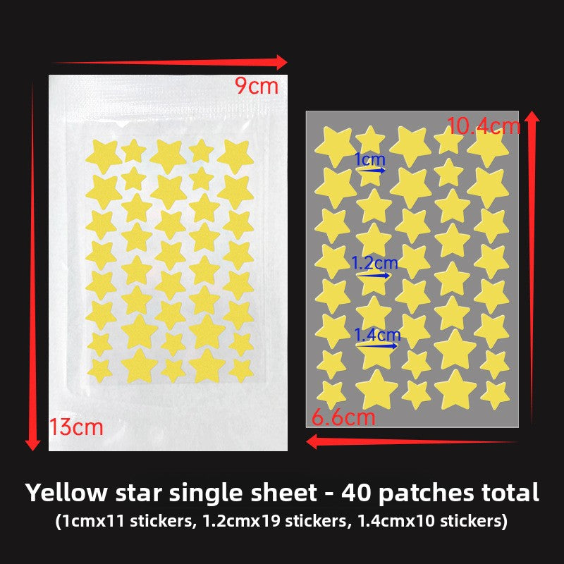 PE Star Acne Patches Multishape
