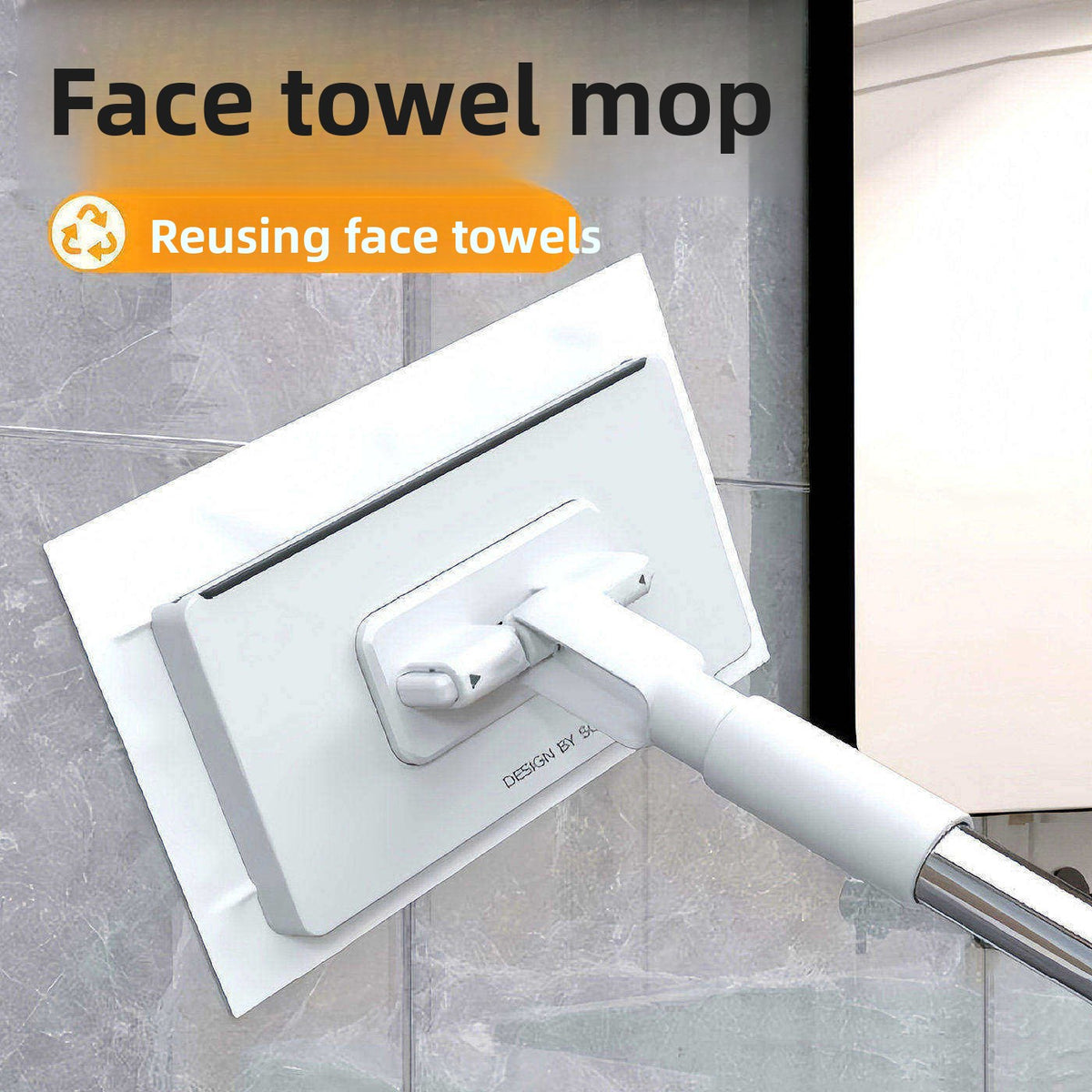 Face-washing towel and small mop