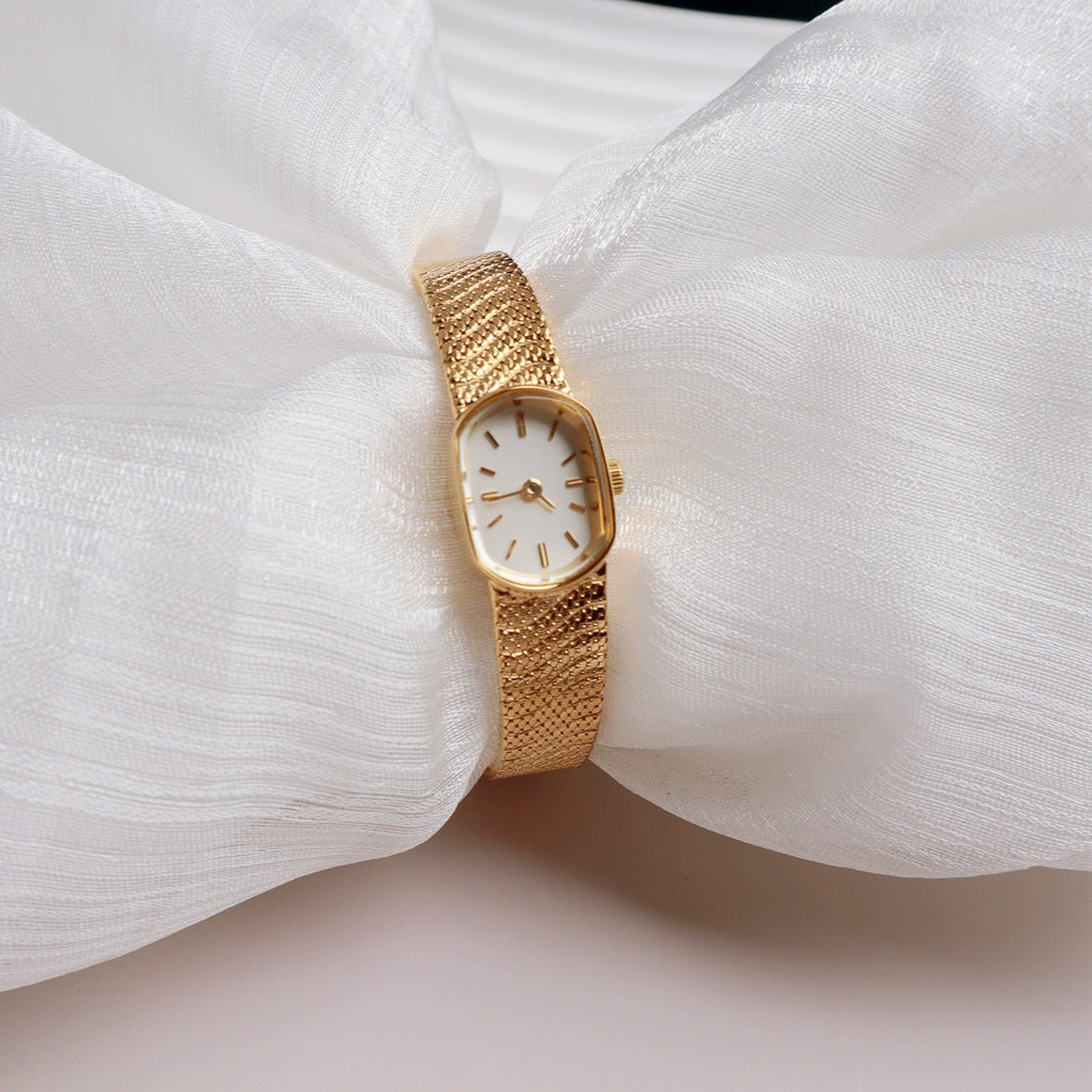 Vintage Square Quartz Watch for Women