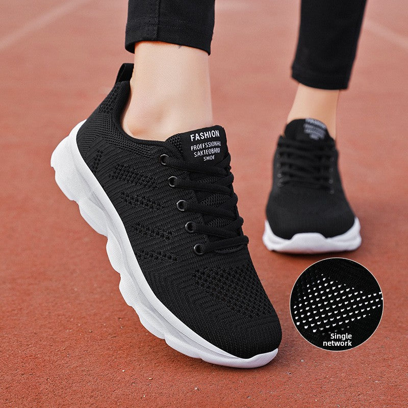 Womens Breathable Non-Slip Lightweight Running Sneakers