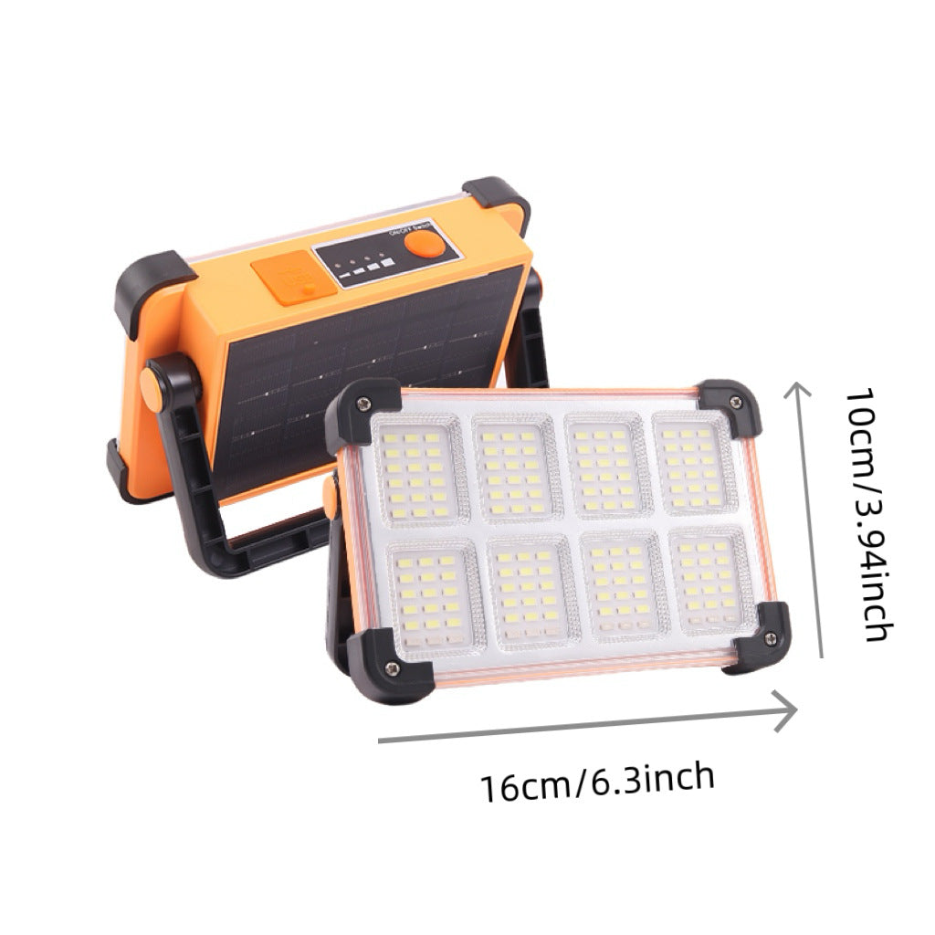 Solar Powered Multifunctional Portable LED Lamp