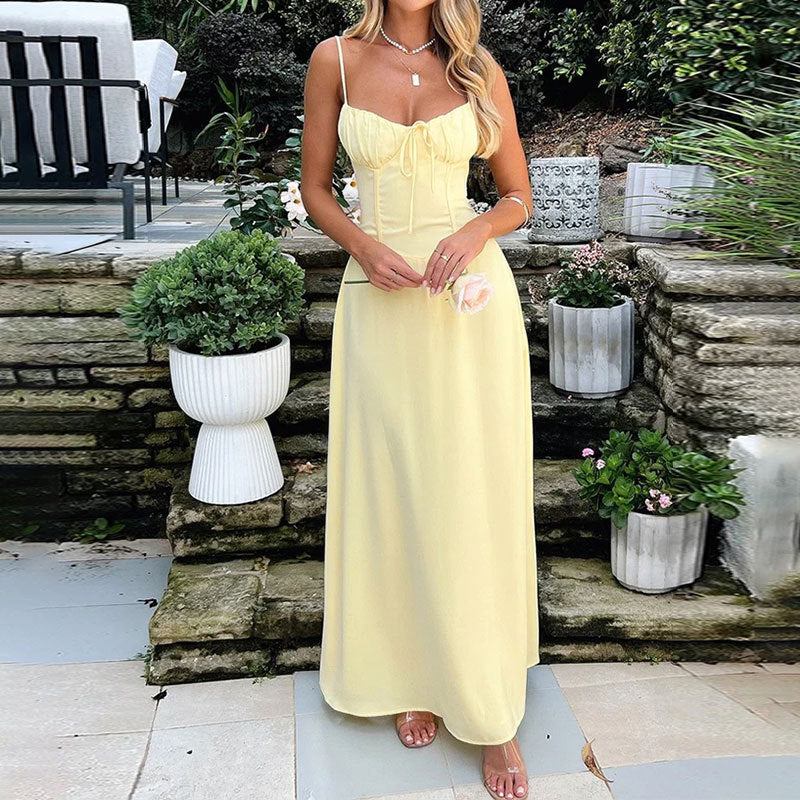 Elegant A-Line Mid-Length Dress