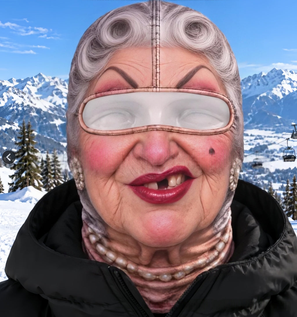 Outdoor cycling face protection and windproof headgear