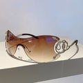 Frameless Snake Legs Sunglasses