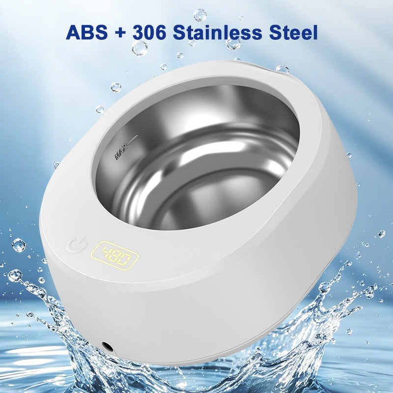 Ultrasonic Jewelry Cleaning Machine,Mini Small Retainer Cleaner, Household Portable
