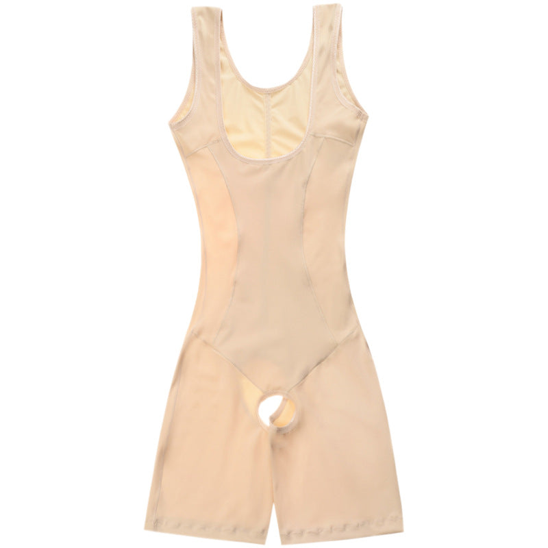 Plus Size Open Crotch Shapewear for Chest Abdomen and Waist Compression