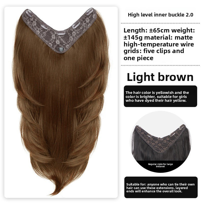 U-Shaped Hairpiece for Volume Enhancement