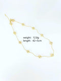 Geometric Bead Copper Plated Necklace