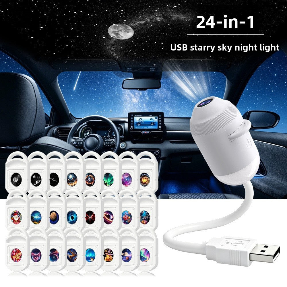 Creative Star Projection Planet Night Light