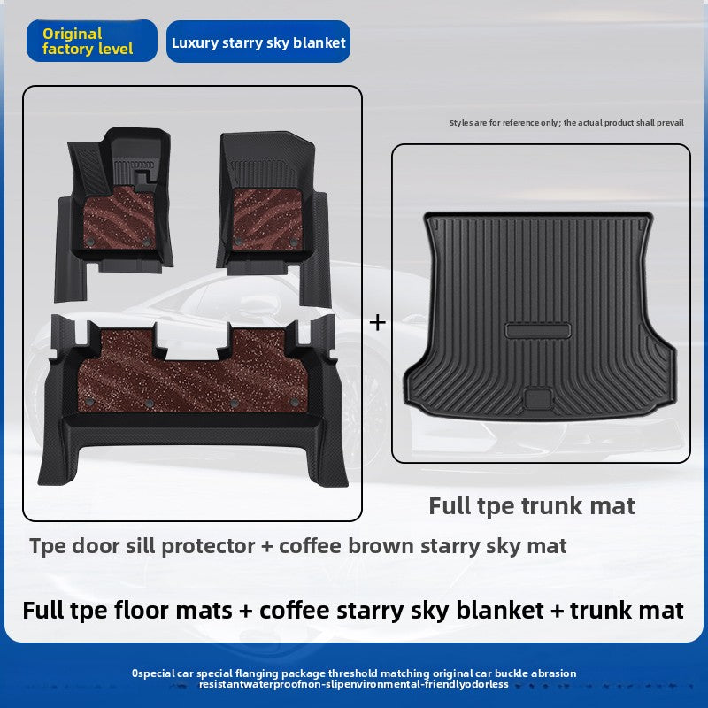 Custom TPE Floor Mats for Toyota Platinum 3X