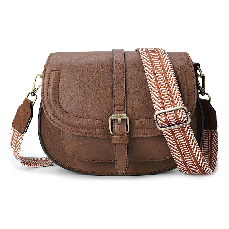 Retro Saddle Shoulder Bag