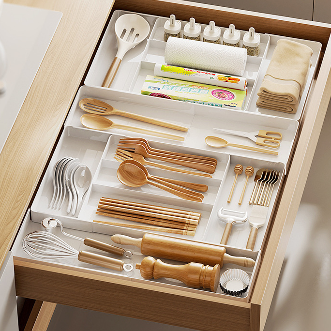 Expandable Drawer Organizer Box