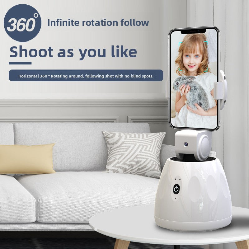 Tracking photography stabilizer phone mount
