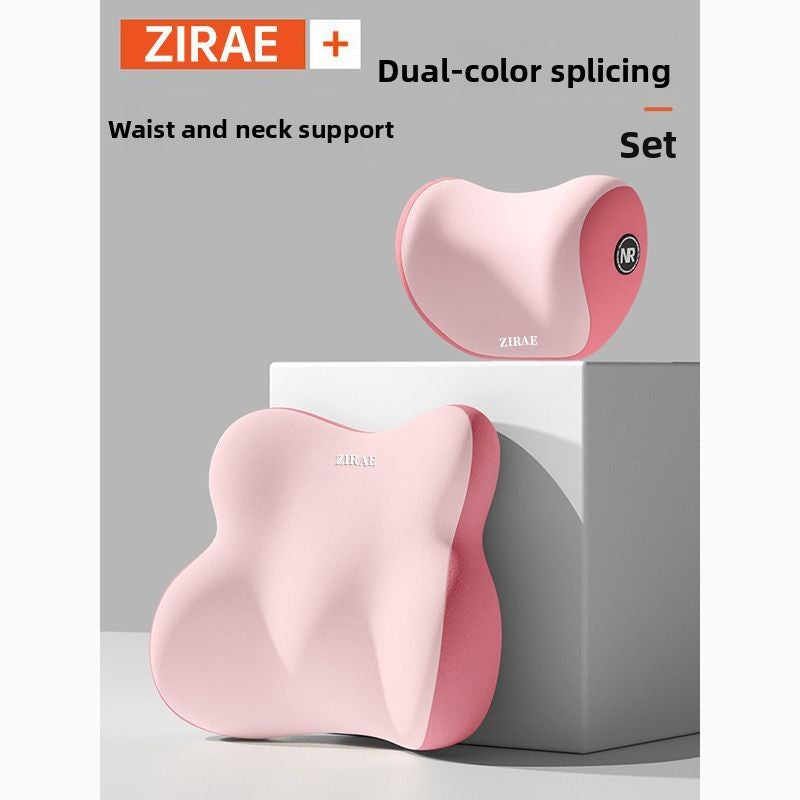 Car seatback headrest set