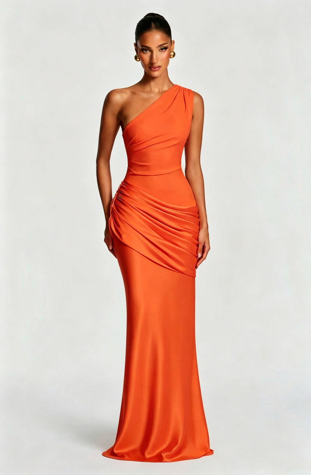 High-waisted dress