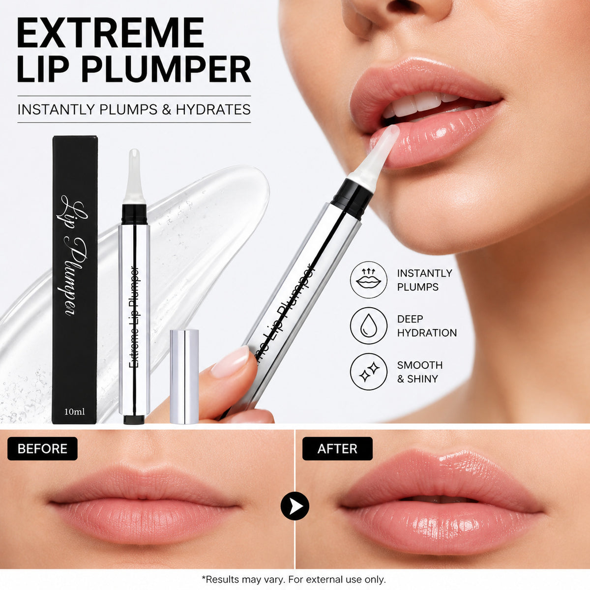 Lip-plumping serum